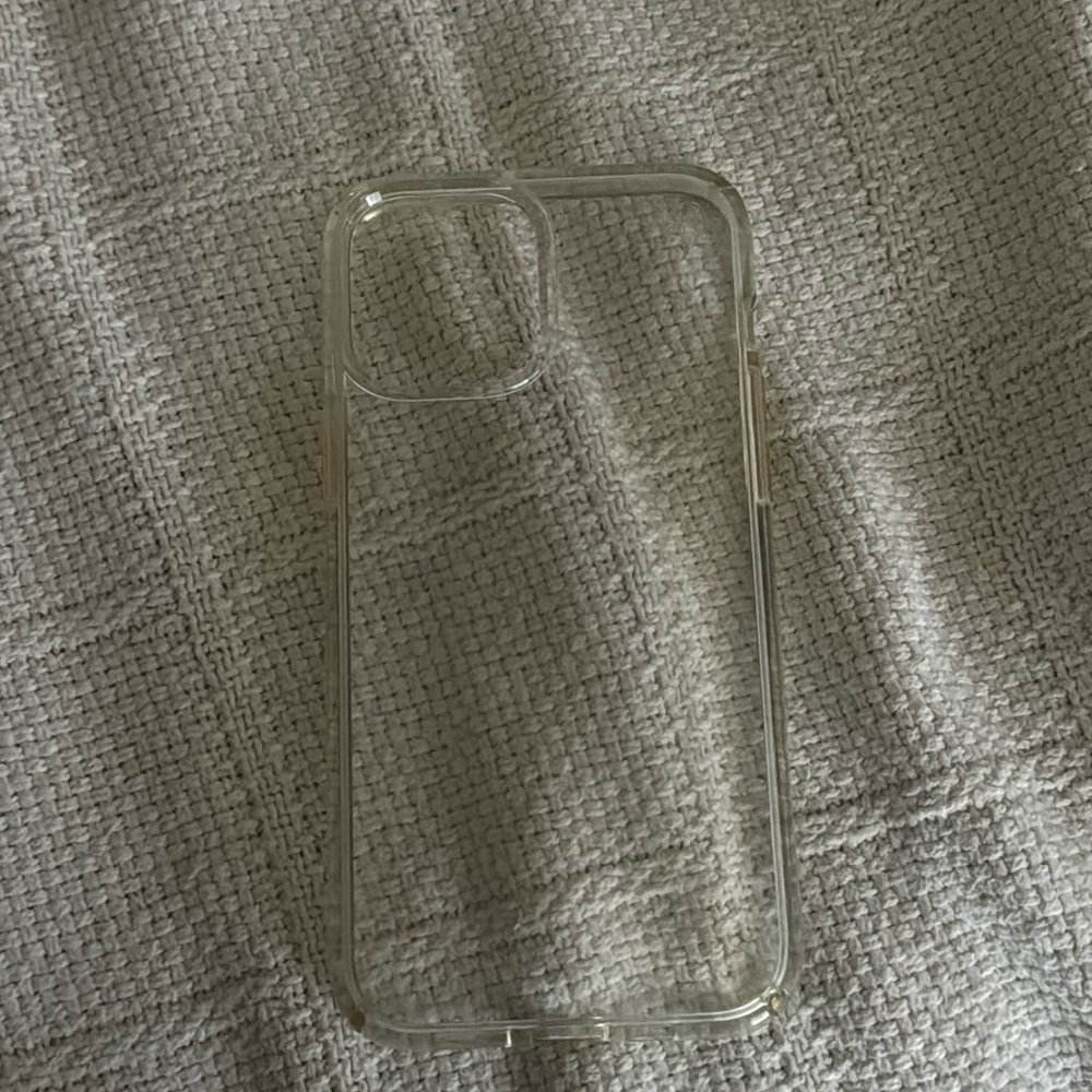 Clear iPhone 12 phone case